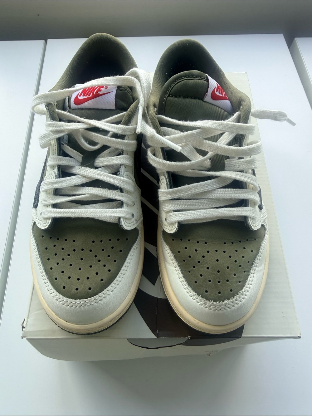 Travis Scott kids Jordan 1 retro low sneakers